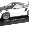 Porsche 911 GT3 RS Weissage Package ( 991 ) Wit / Zwart 1-18 Spark Limited 911 Pieces