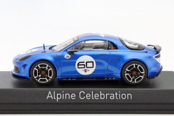 Renault Alpine A110 #60 Celebration Goodwood 2015 Blauw 1-43 Norev