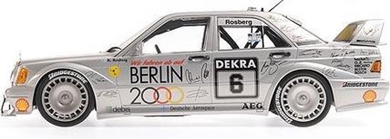 Mercedes-Benz 190E 2.5-16 Evo 2 Team AMG-Mercedes # 6 Keke Rosberg DTM 1992 1-18 Minichamps Limited 300 Pieces