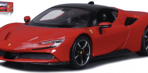 Ferrari SF90 Stradale 2019 Rood 1-24 Burago