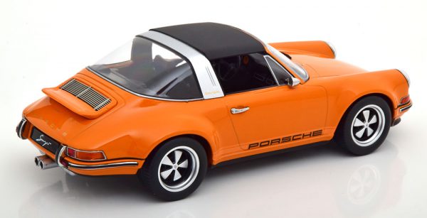 Porsche 911 Targa Oranje 1-18 KK Scale Limited 750 Pieces