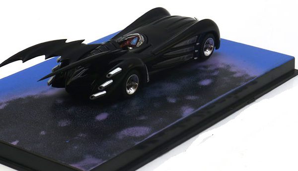 Batmobile: Batman and Robin 1-43 Zwart Altaya Batman Collection