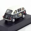 Fiat 600 Multipla "Cafe Hausbrandt" 1956 Zwart / Wit 1-43 Altaya