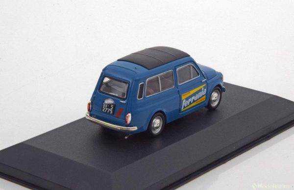 Fiat 500 Giardiniera "Ferrania" 1964 Blauw 1-43 Altaya