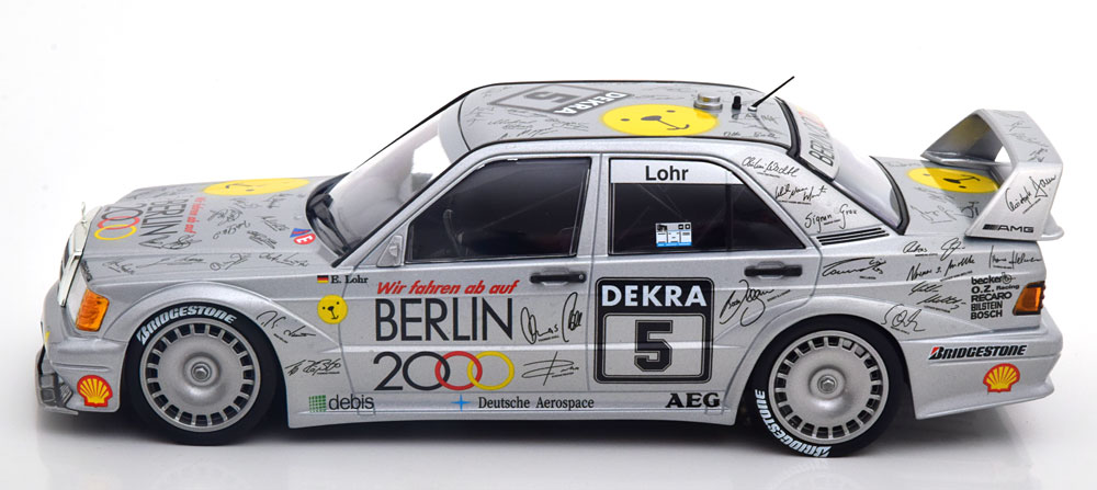 Minichamps 1/43 Mercedes Benz 190E 2.5-16 Evo2 Olaf Manthey #55