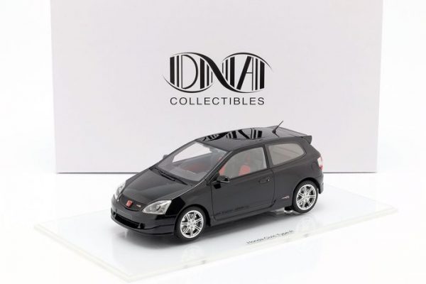 Honda Civic Type R ( EP 3 )2004 Zwart 1-18 DNA Collectibles - Limited 320 Pieces