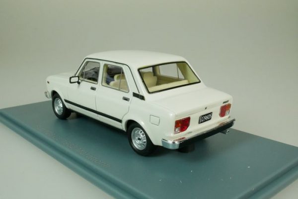 Fiat Nuova 128 MK2 Sport Masad 1982 Wit 1-43 Neo Scale Models