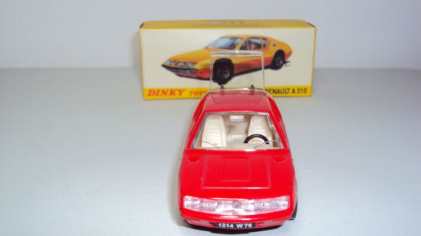 Renault A310 Alpine 1972 Rood 1-43 Dinky ( Atlas )