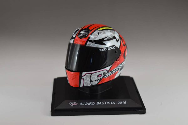 Helm Moto GP 2016 "Scorpion" Alvaro Bautista 1-5 Altaya