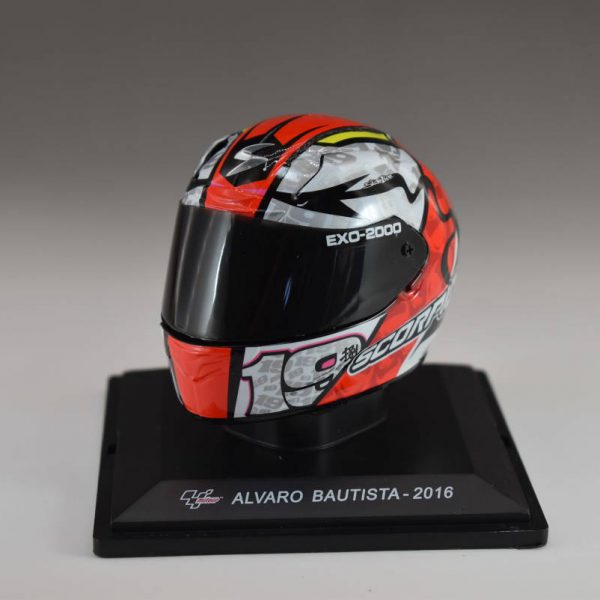 Helm Moto GP 2016 "Scorpion" Alvaro Bautista 1-5 Altaya