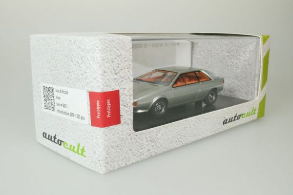 Audi Asso di Picche,1973 Zilver 1:43 AutoCult Limited 333 Pieces