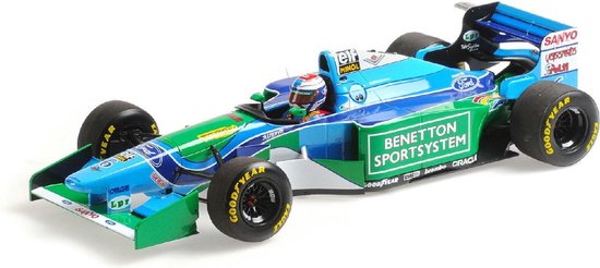 Benetton Ford B194 J.Verstappen 3RD Place Hungarian GP 1994