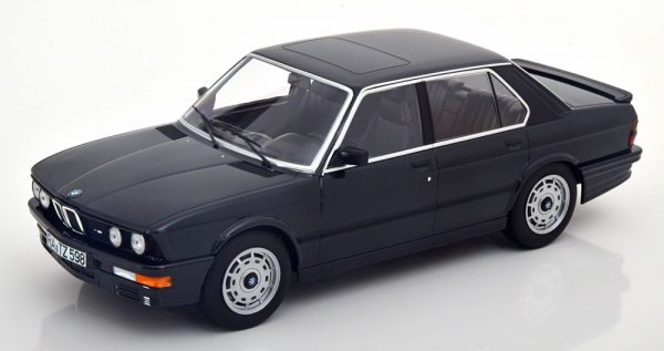 BMW M535i ( E28 ) 1986 Zwart Metallic 1-18 Norev