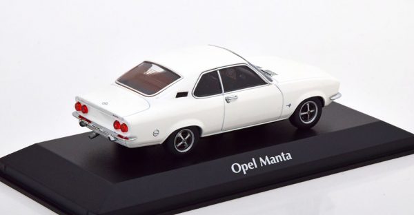 Opel Manta A 1970 Wit 1-43 Maxichamps