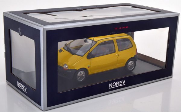 Renault Twingo 1995 Geel 1-18 Norev