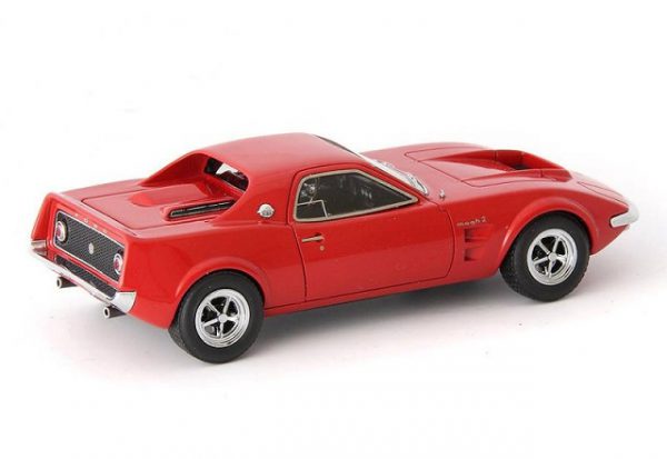 Ford Mach 2 Concept 1967 Rood 1-43 Autocult Limited 333 Pieces