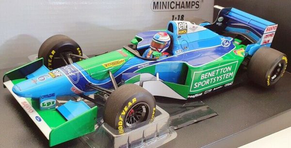 Benetton Ford B194 J.Verstappen 3RD Place Hungarian GP 1994 Minichamps 1-18 Limited 222 Pieces