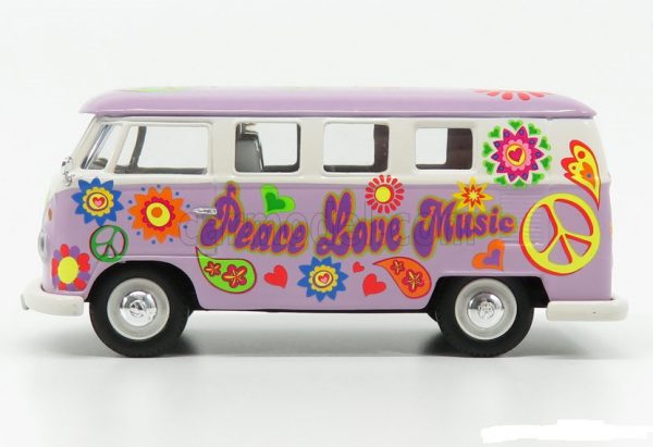 Volkswagen T1 Camper "Peace, Love & Music" 1960 1-43 Corgi