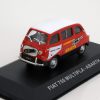 Fiat 750 Multipla Abarth 1960 Rood / Wit 1-43 Altaya