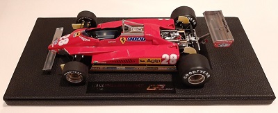 Ferrari 126 C2 #28 1982 Didier Pironi 1-18 GP Replicas Limited 500 Pieces
