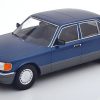 Mercedes-Benz 560 SEL ( W126 Facelift ) Blauw Metallic 1-18 Iscale
