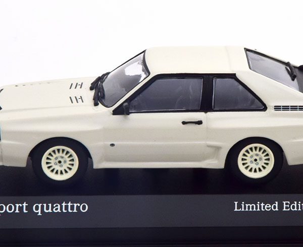 Audi Sport Quattro 1984 Wit 1-43 Minichamps Limited 500 Pieces