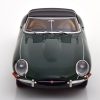 Jaguar E-Type Series 1 RHD Convertible ( gesloten ) 1961 Groen 1-18 KK Scale Limited 500 Pieces