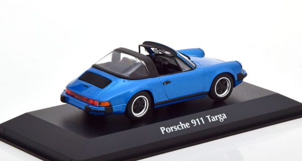 Porsche 911 Targa 1977 Blauw Metallic 1-43 Maxichamps