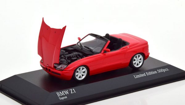 BMW Z1 1991 Rood 1-43 Minichamps Limited 500 Pieces