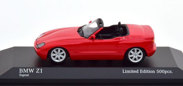 BMW Z1 1991 Rood 1-43 Minichamps Limited 500 Pieces