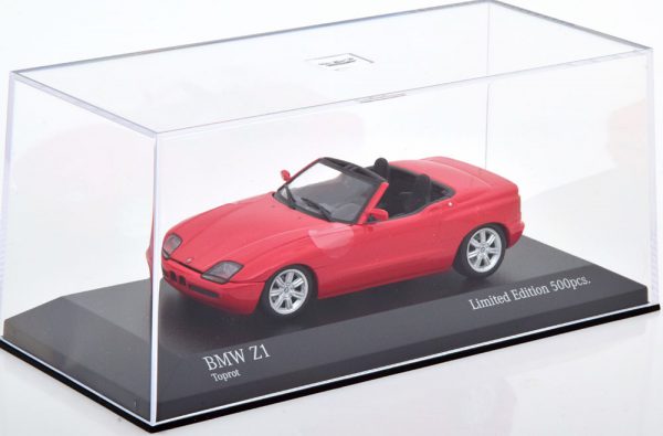 BMW Z1 1991 Rood 1-43 Minichamps Limited 500 Pieces