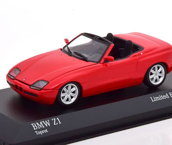 BMW Z1 1991 Rood 1-43 Minichamps Limited 500 Pieces