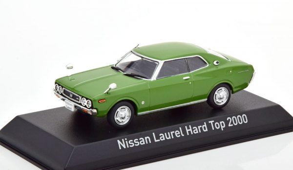 Nissan Laurel Hard Top 2000 1972 Groen 1-43 Norev