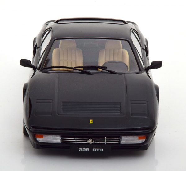 Ferrari 328 GTB 1985 Zwart 1-18 KK Scale Limited 500 Pieces