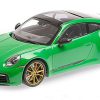 Porsche 911 (992) Carrera 4S 2019 Groen 1-18 Minichamps Limited 304 Pieces