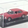 Mercedes-Benz 200 ( W115 ) Limousine 1968 Rood 1-43 Minichamps Limited 500 Pieces