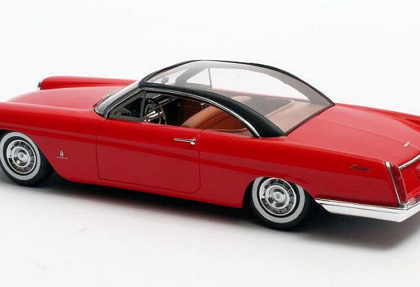 Cadillac Starlight Coupe Pininfarina 1959 Rood 1-43 Matrix Scale models Limited 408 pcs.