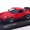 Porsche 911 (930) Turbo 1979 Rood / Zwart 1-43 Minichamps Limited 500 Pieces