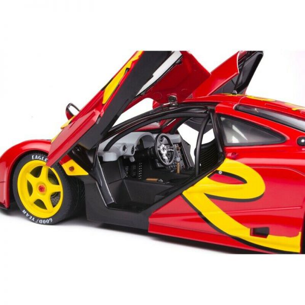 McLaren F1 GTR 1996 Rood / Geel 1/18 Solido