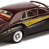 Rolls-Roys Phantom V Sedanca de Ville 1962 Zwart/Rood 1-43 True Scale Miniatures