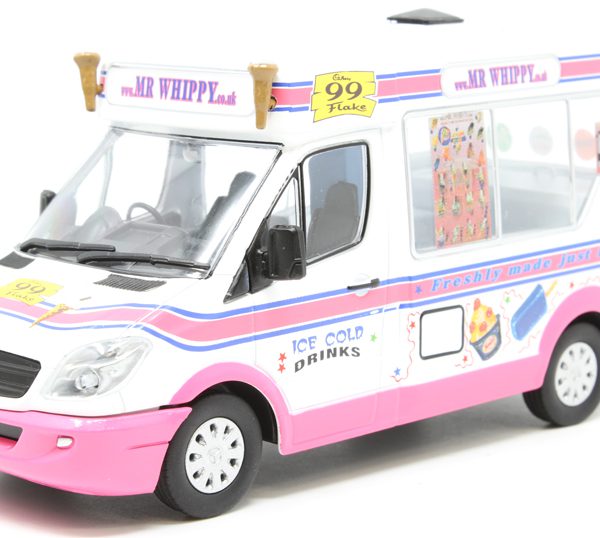 Whitby Mondial Ice Cream Van Mr.Whippy 1-43 Rose/Wit Oxford