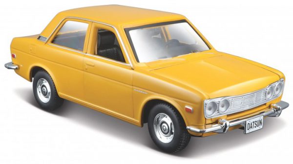 Datsun 510 1971 Geel 1-24 Maisto