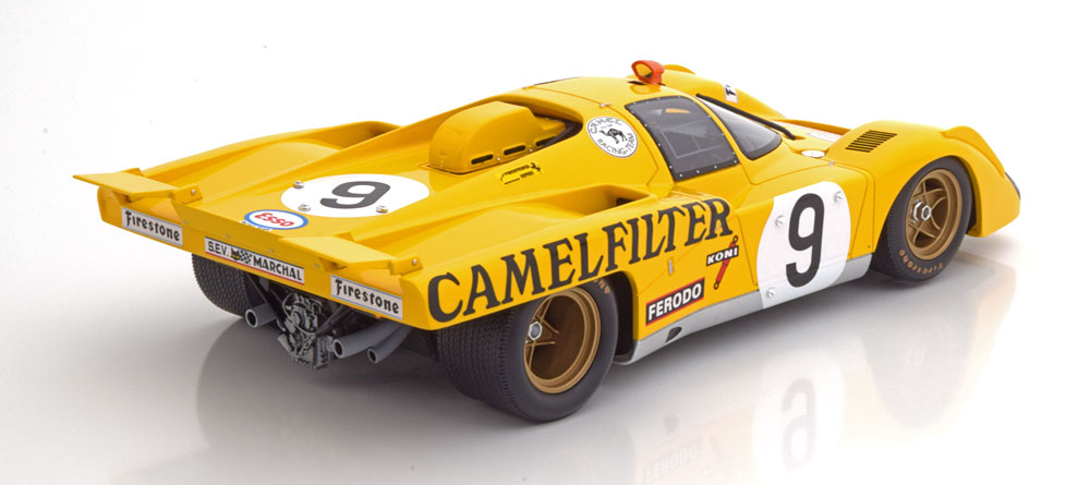 Brumm 1:43 Brumm #S044 Fierlandt De Cadenet Ferrari 512M #9 le Mans 1971 