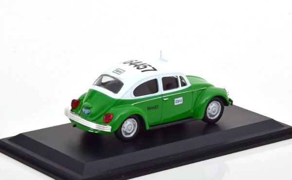 Volkswagen Kever (Garbus) "Taxi Mexico" 1985 Groen / Wit 1-43 Altaya