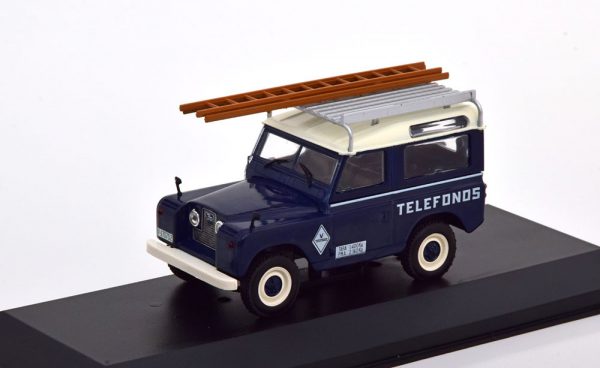 Land Rover Santana 88 ( Telefonica ) 1989 Blauw 1-43 Altaya