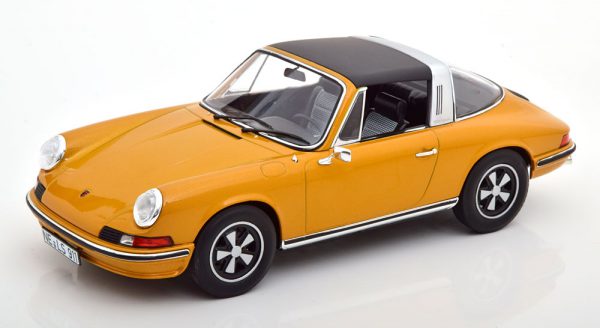 Porsche 911 S Targa 1973 Goud Metallic 1-18 Norev Limited 1000 Pieces