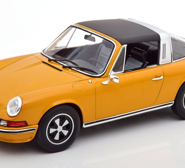 Porsche 911 S Targa 1973 Goud Metallic 1-18 Norev Limited 1000 Pieces