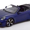 Porsche 911 (992) Turbo S Cabriolet 2020 Blauw Metallic 1:18 Minichamps Limited 302 Pieces