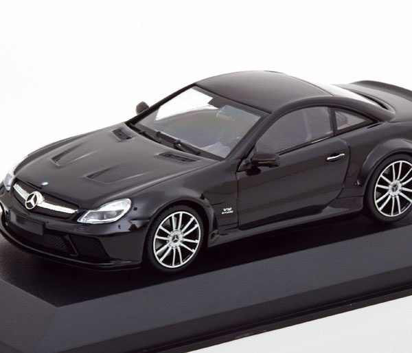 Mercedes-Benz SL65 AMG Black Series 2009 ( R230 ) Zwart 1-43 Maxichamps