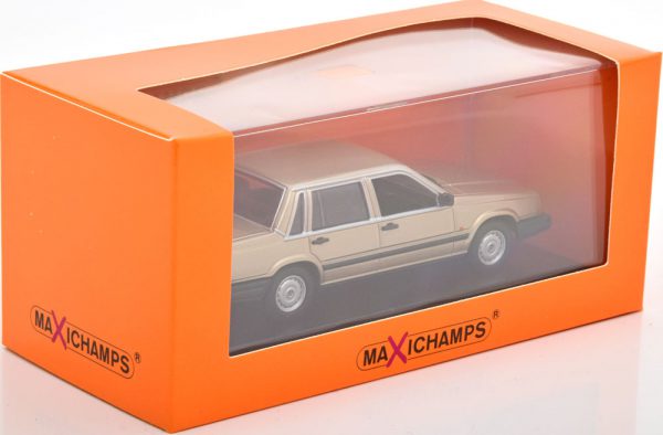 Volvo 740GL 1986 Gold Metallic 1-43 Maxichamps